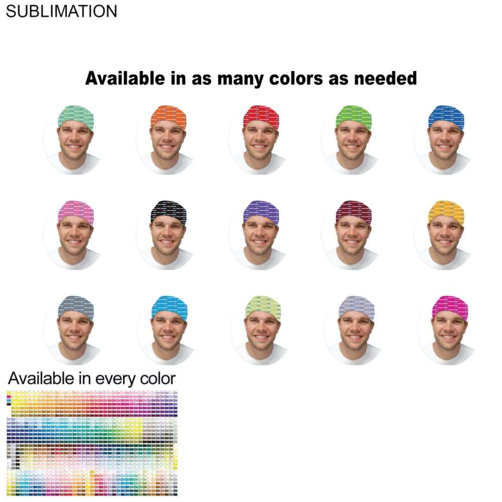 48 Hr Quick Ship - Team Building Sublimated Multifunction 2-Ply WINTER Tubular Headwear