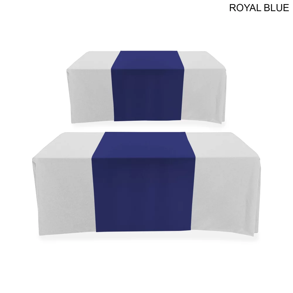 Polycotton Twill Table Runner, 30x90, Covers Front, Top and Back, Blank only