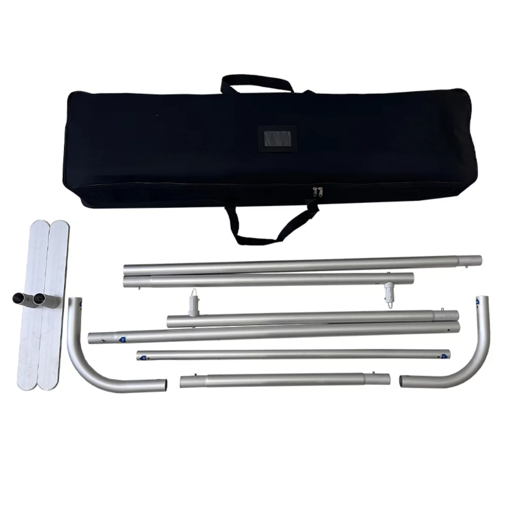 24 Hr Express Ship- Tradeshow Booth Package Sleek, 3'Wide EuroFit Display & 6' Sublimated Tablecloth