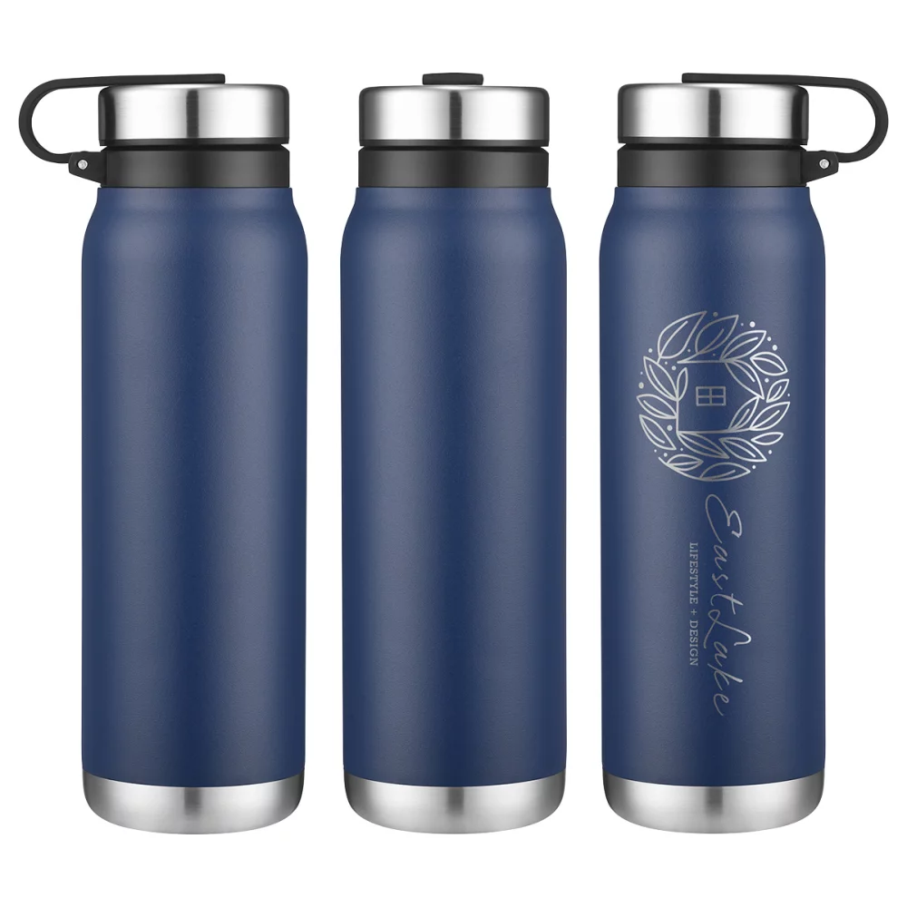 Turin 20 oz Vacuum Insulated Bottle with Twist Cap