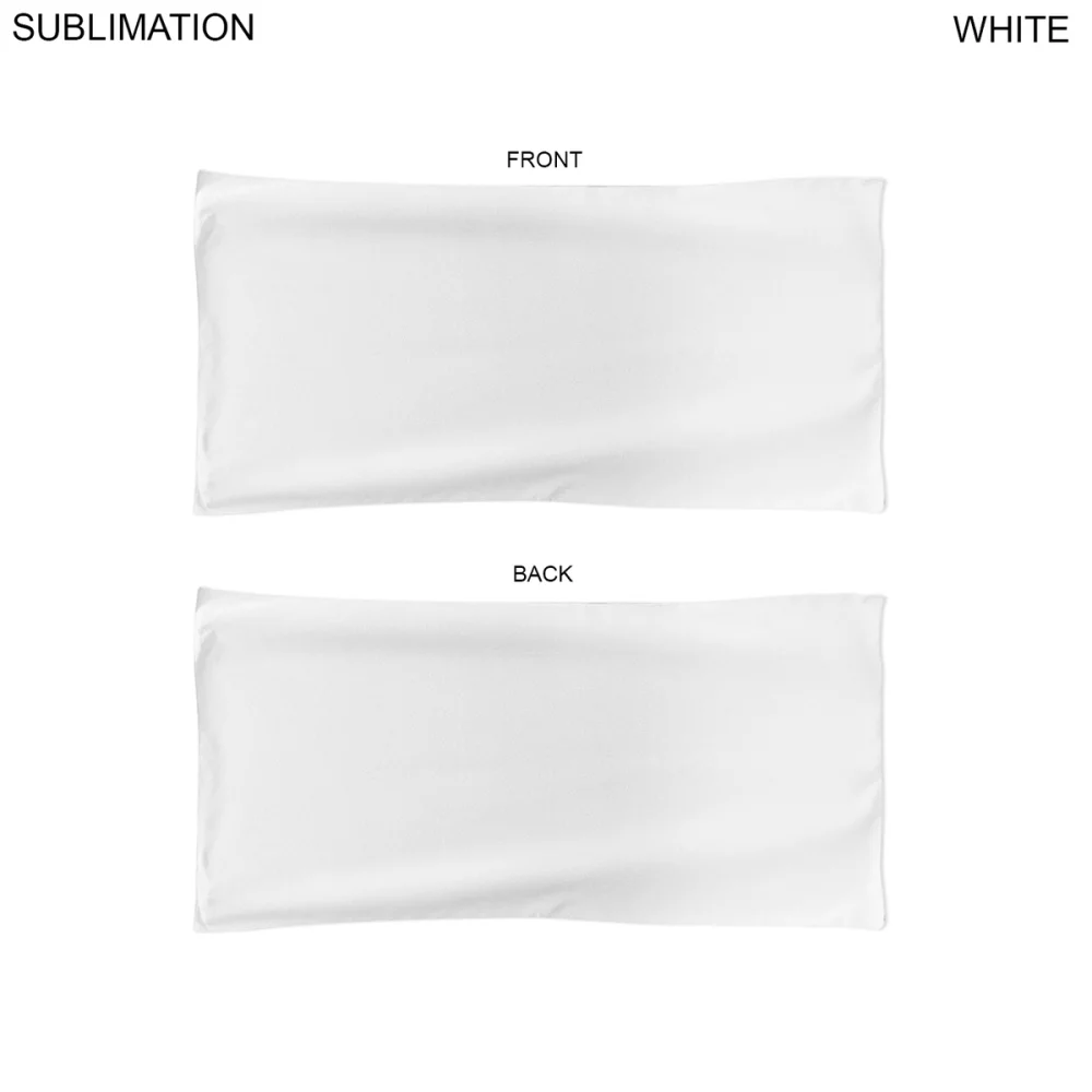 Livraison rapide en 72 heures - Serviette de piscine en microfibre absorbante Dri-Lite Terry, 20x40, sublimée.