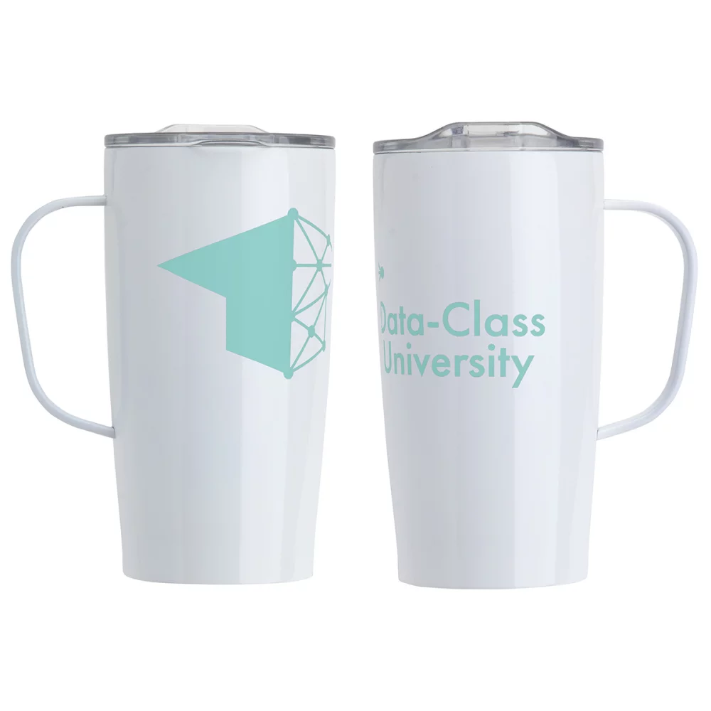 Mug en acier inoxydable isolé sous vide Mitre de 20 oz