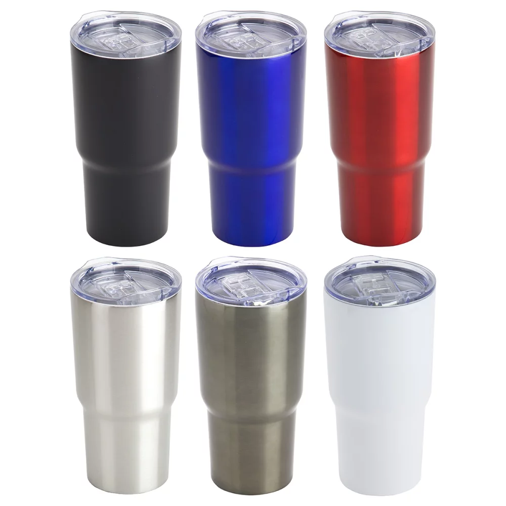 Gobelet de voyage en acier inoxydable isolé sous vide Belmont de 20 oz