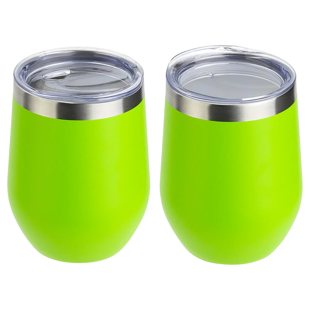 Gobelet isolé en poudre enduit de cuivre de 12 oz