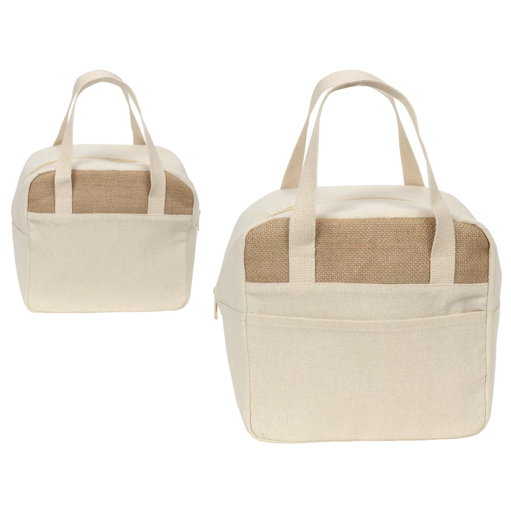 Savanna Jute & Recycled Cotton Cooler Bag