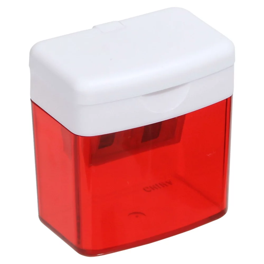 Taille-crayon double pour crayon et crayon de couleur