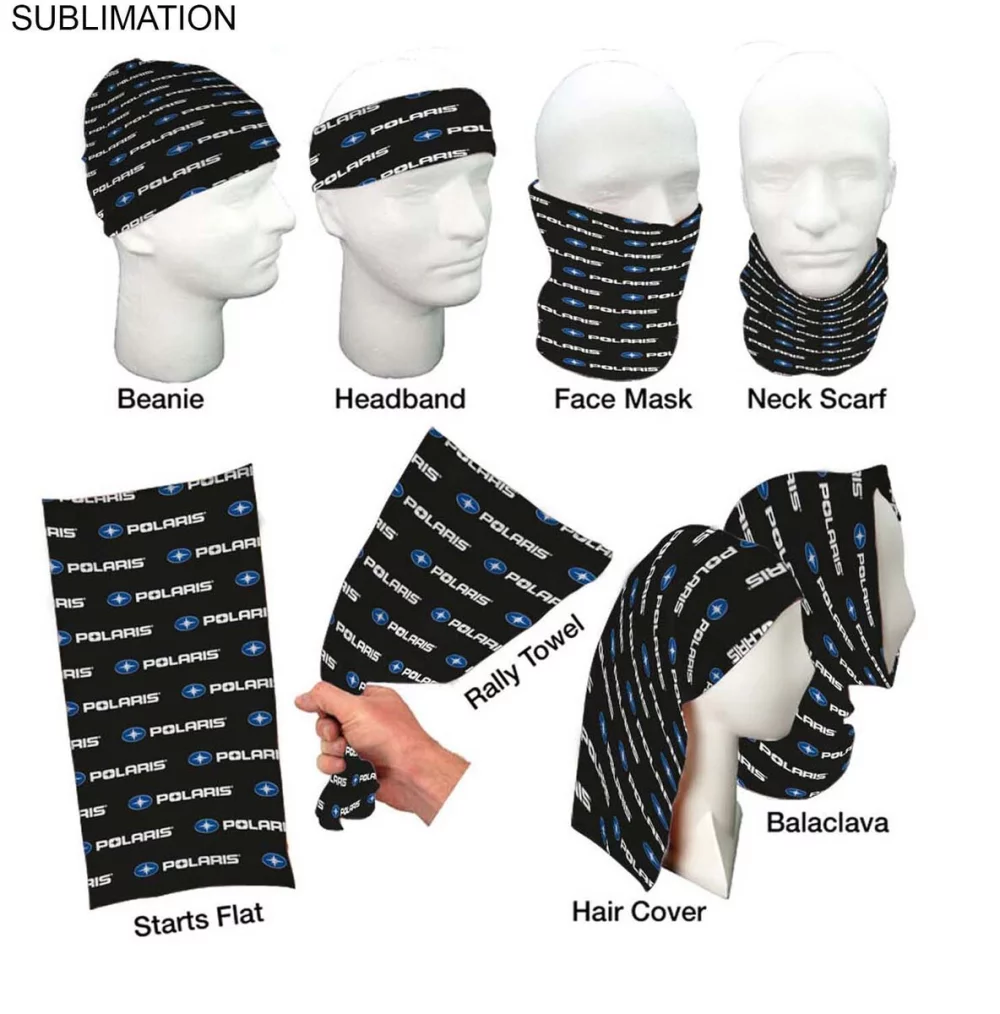 72 Hr Fast Ship - Team Building Sublimated Multifunction 2-Ply WINTER Tubular Headwear