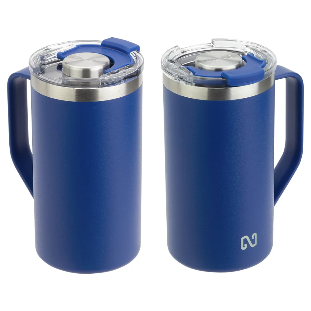 Mug double paroi en acier inoxydable NAYAD® Metro de 20 oz