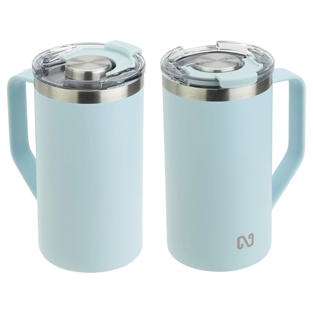 Mug double paroi en acier inoxydable NAYAD® Metro de 20 oz