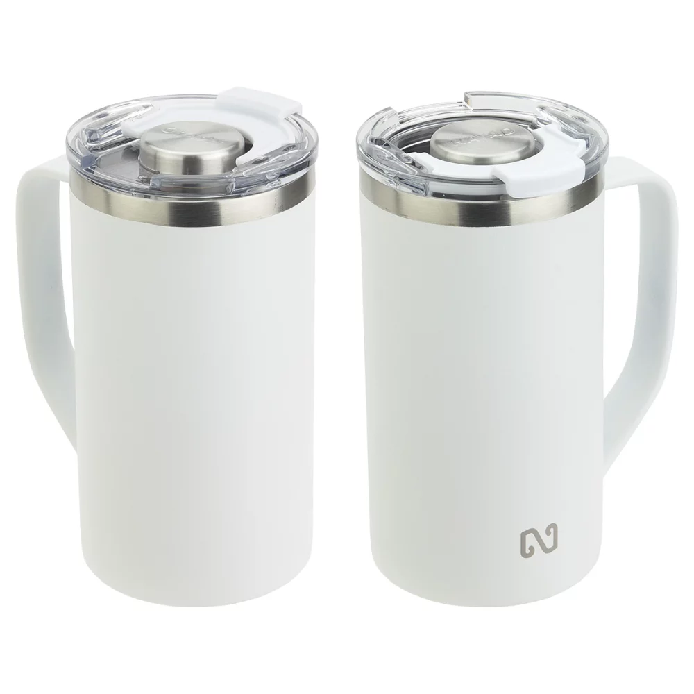 Mug double paroi en acier inoxydable NAYAD® Metro de 20 oz