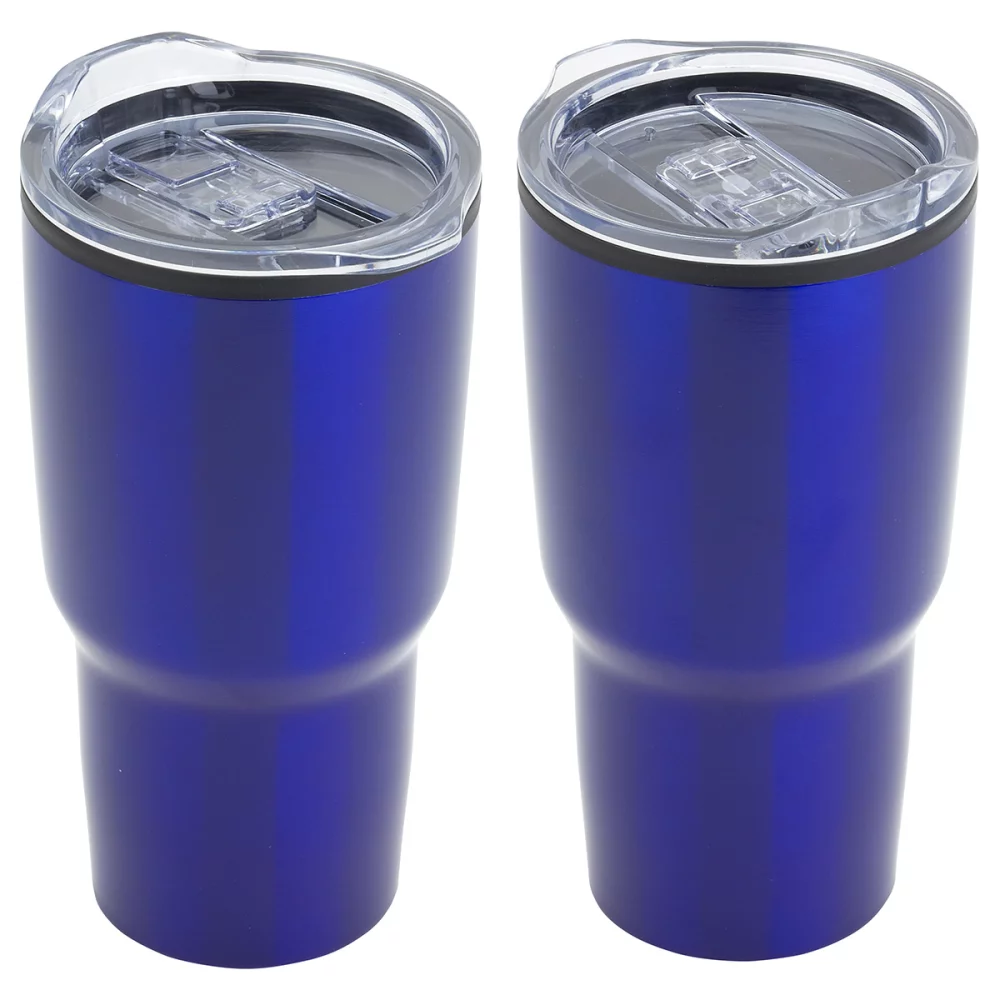 Gobelet de voyage Odyssey en acier inoxydable/polypropylène de 30 oz