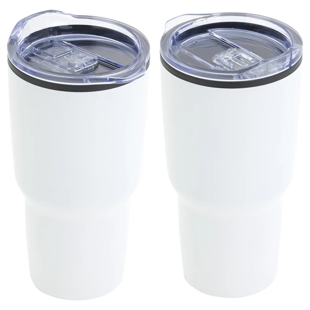 Gobelet de voyage Odyssey en acier inoxydable/polypropylène de 30 oz