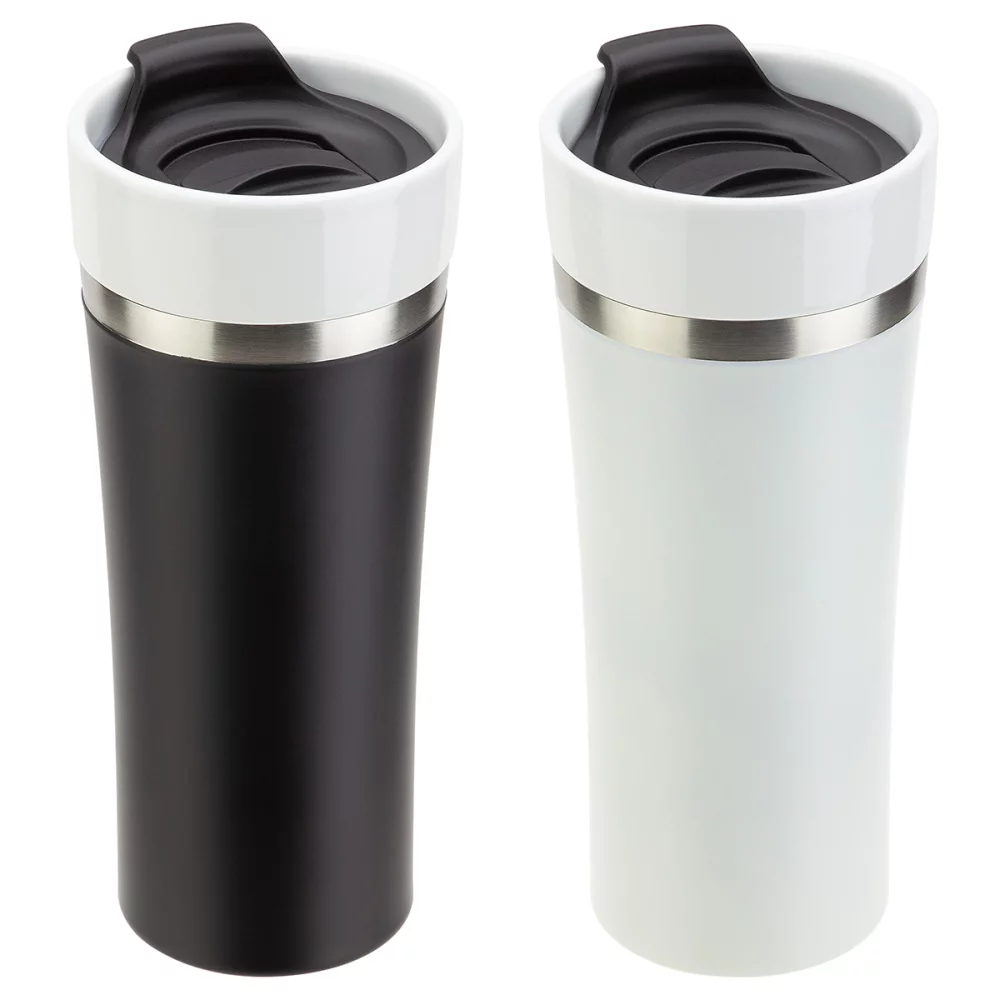 Pembroke 13 oz Ceramic + Stainless Steel Tumbler