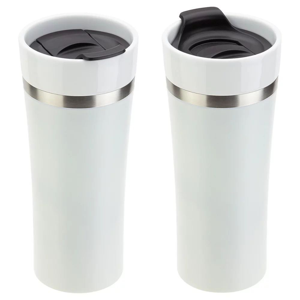 Pembroke 13 oz Ceramic + Stainless Steel Tumbler