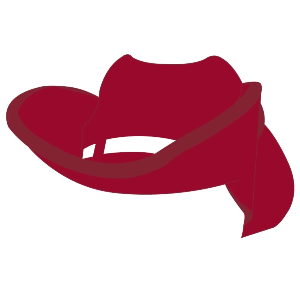 Foam Visor - Small Cowboy Hat