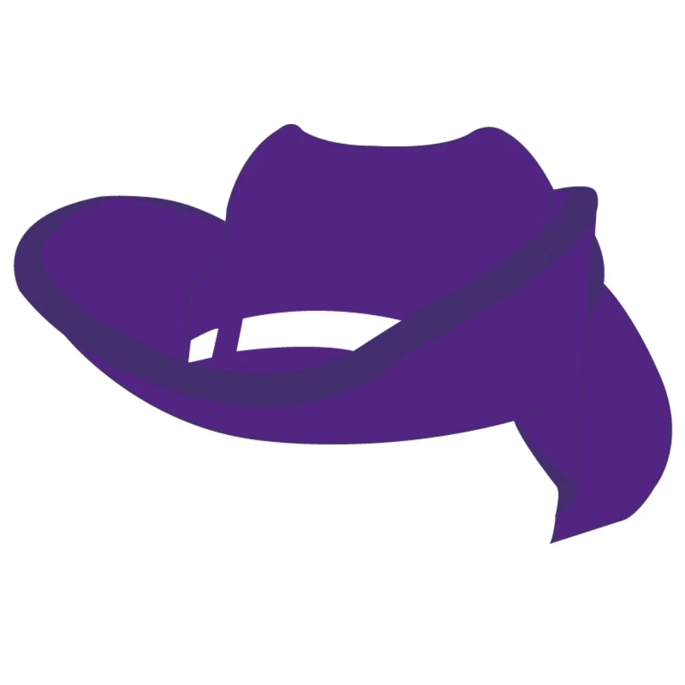 Foam Visor - Small Cowboy Hat