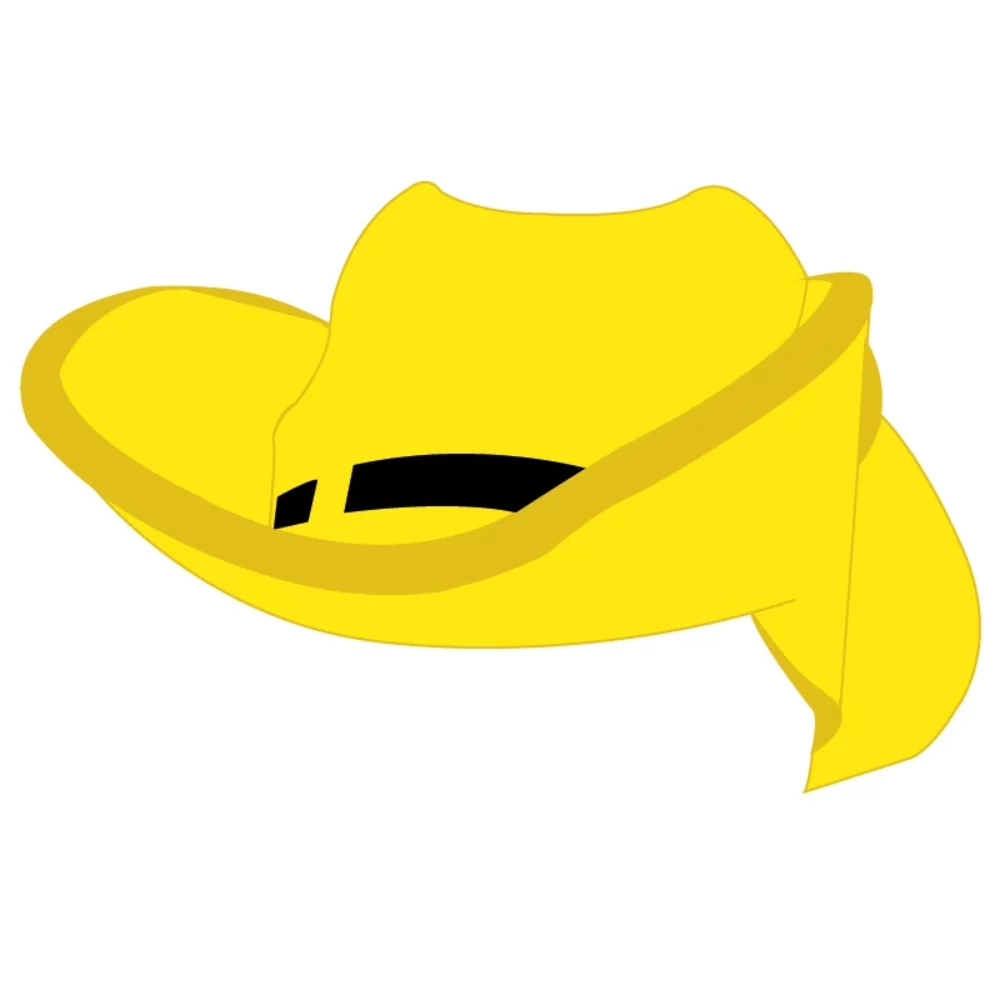Foam Visor - Small Cowboy Hat