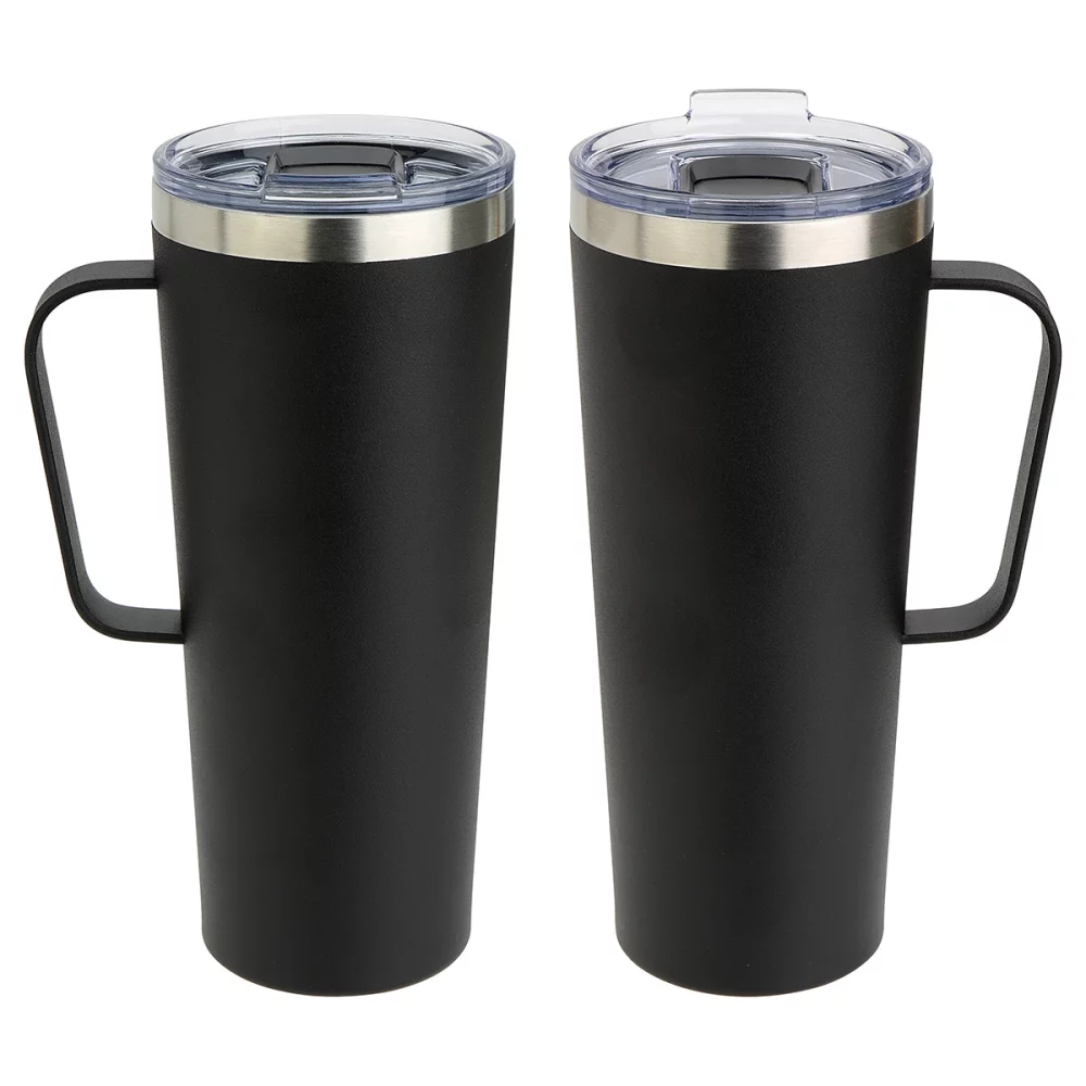 Mug en acier inoxydable isolé sous vide de 28 oz de Maroni