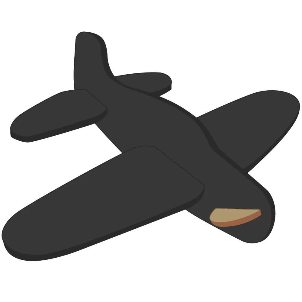 Puzzle d'avion en mousse