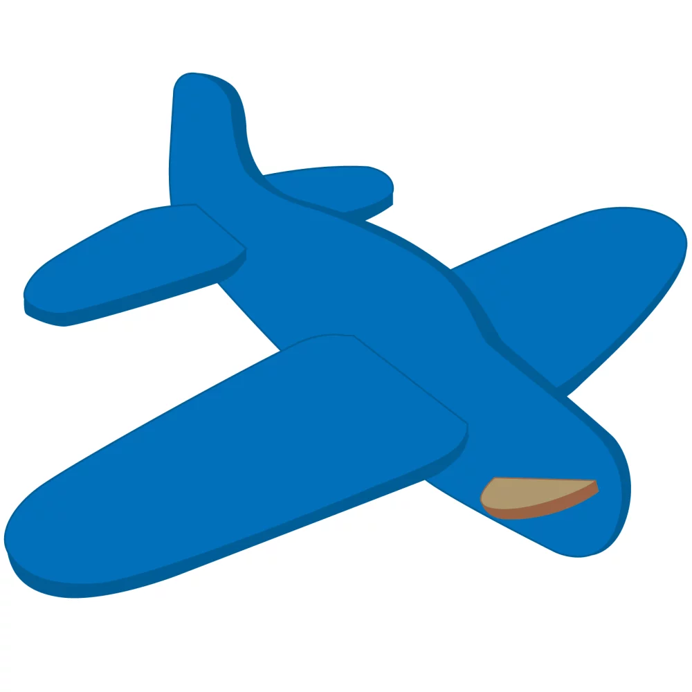 Foam Airplane Puzzle