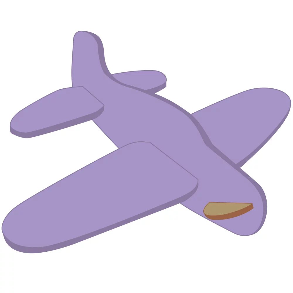 Foam Airplane Puzzle