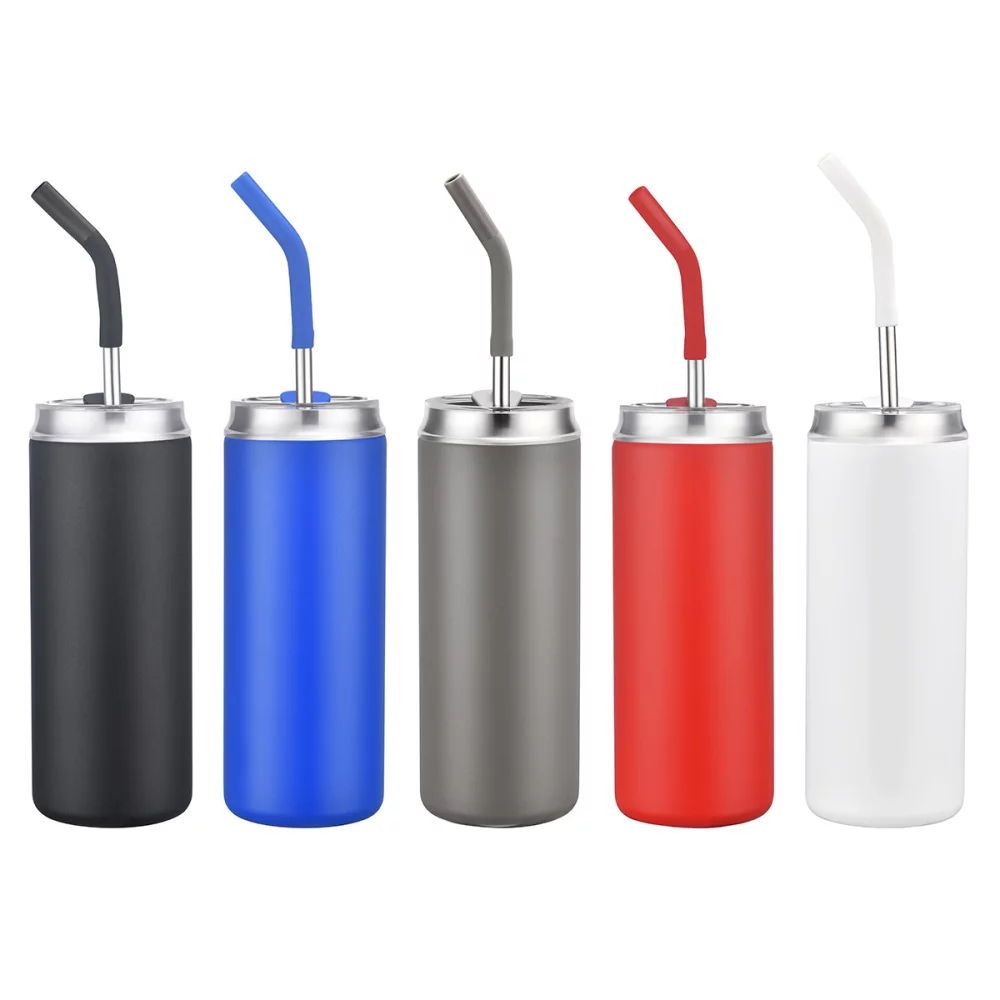 Gobelet isolé sous vide Sirena de 20 oz avec paille