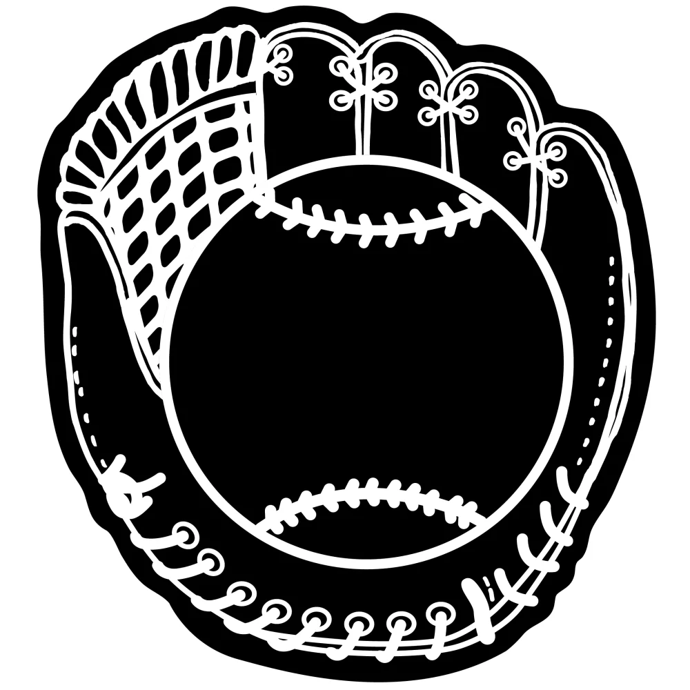 Mitt de baseball en mousse