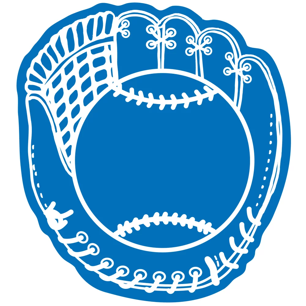 Mitt de baseball en mousse