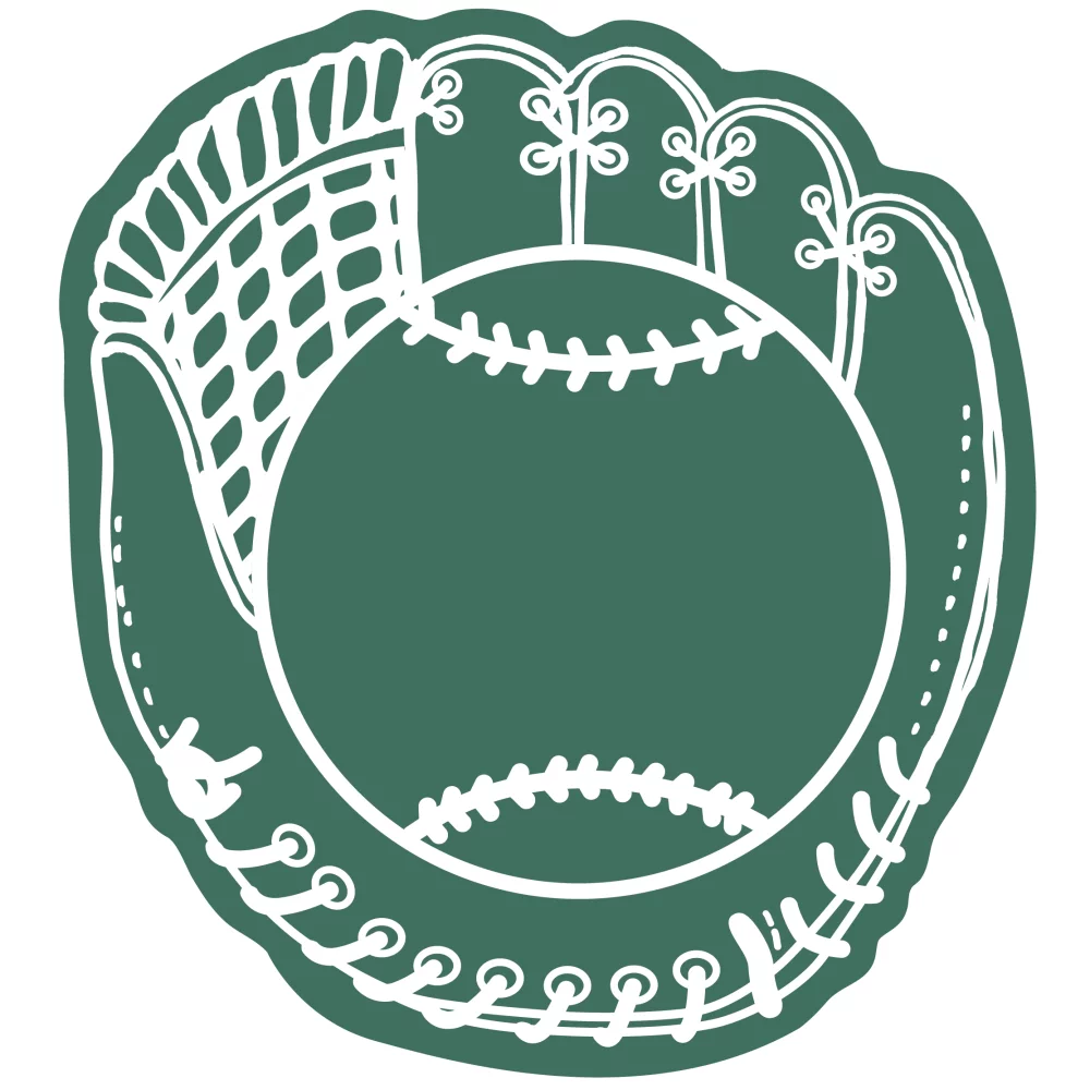 Mitt de baseball en mousse