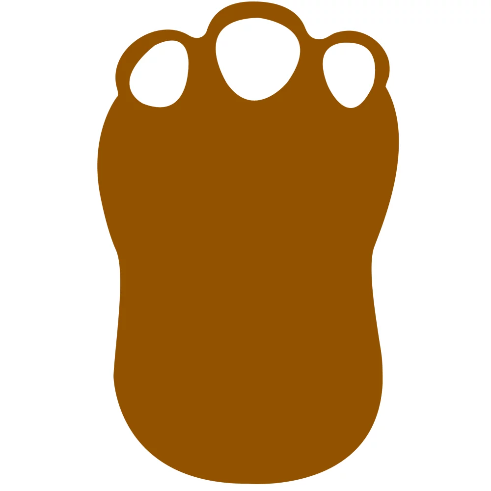 Foam Dinosaur Foot Mitt