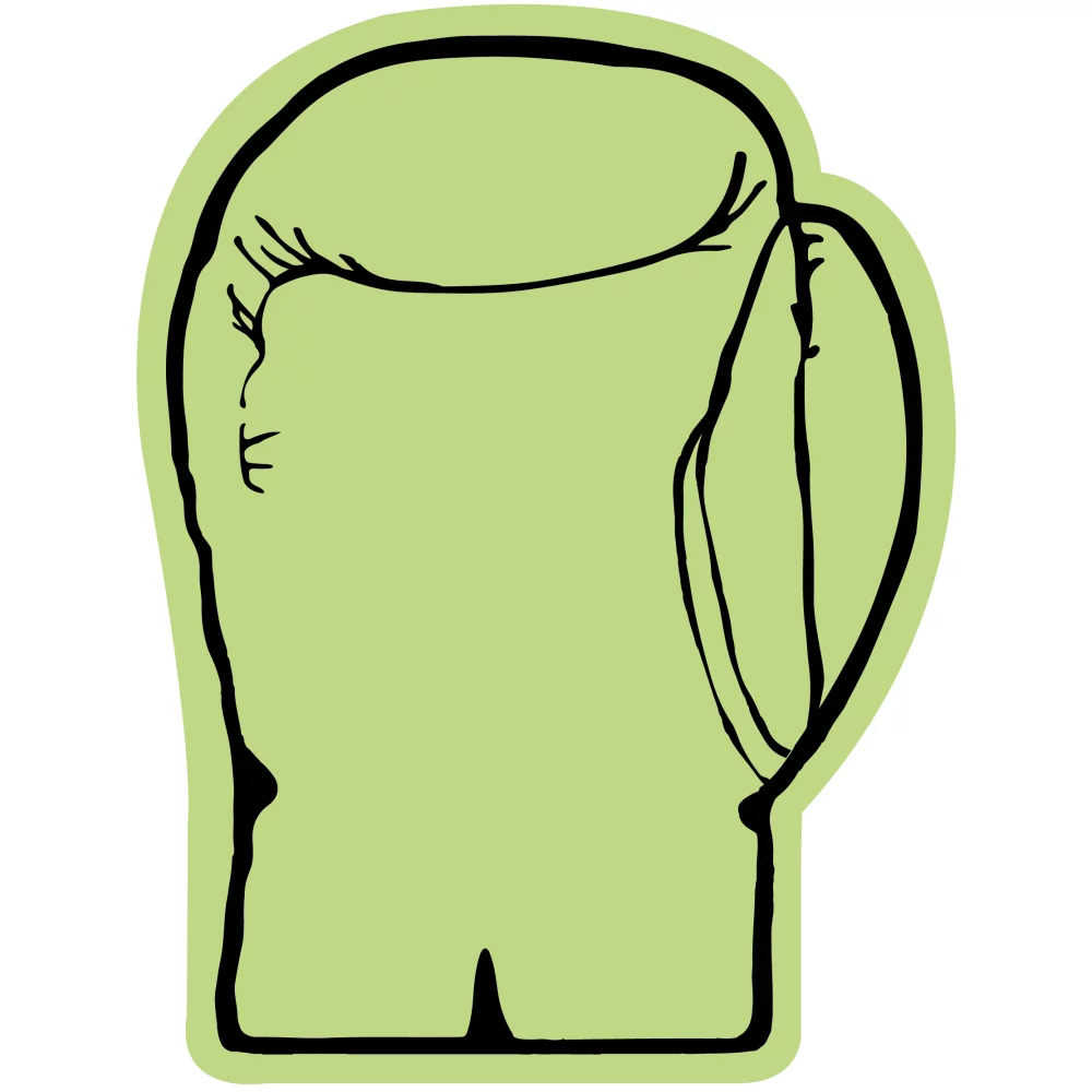 Mitt de gant de boxe