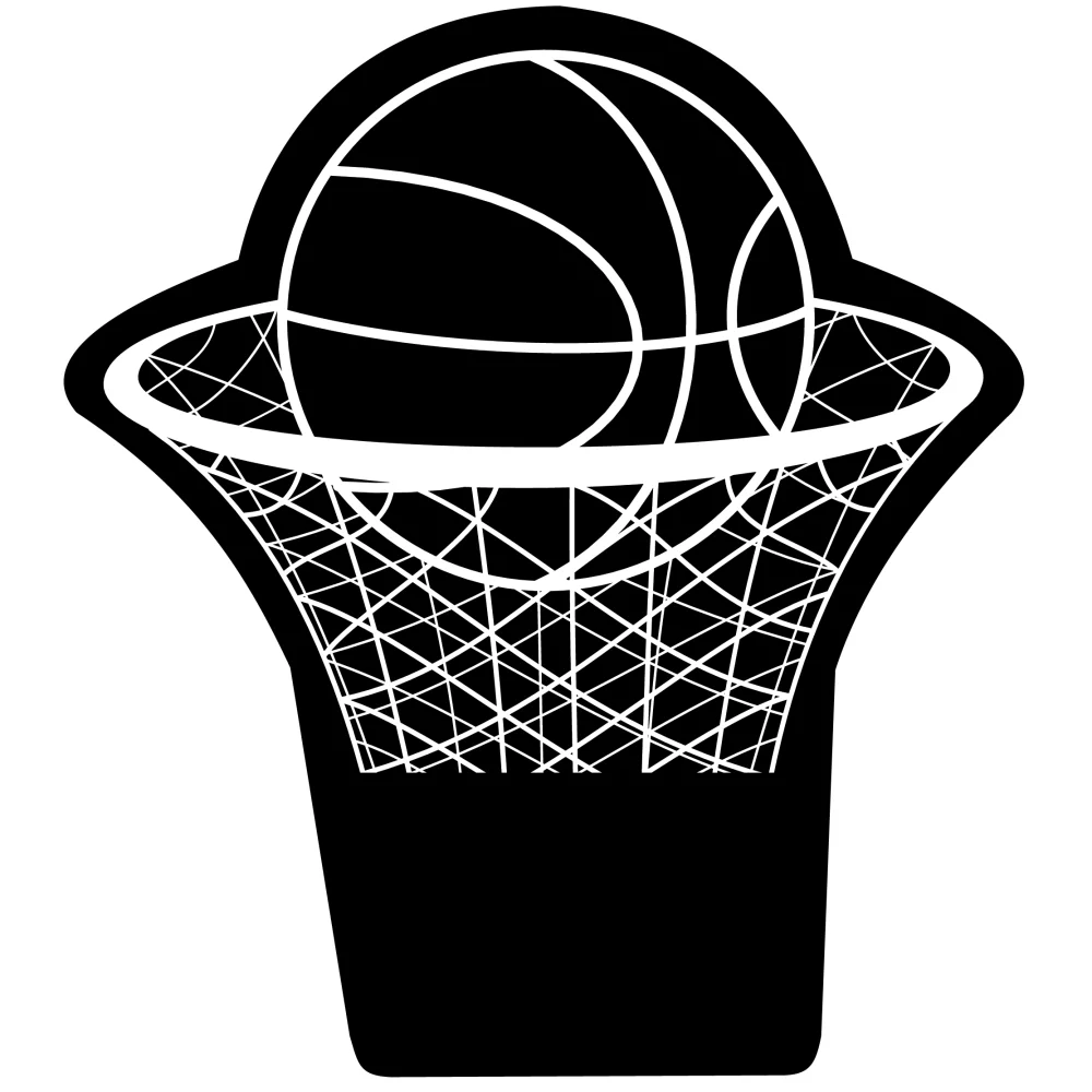 Filet de basket en mousse ondulée