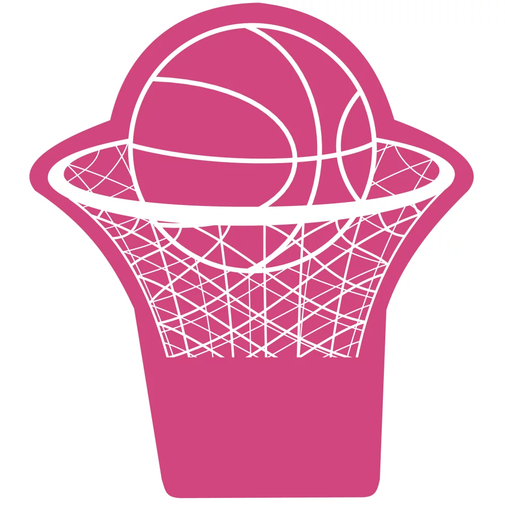 Filet de basket en mousse ondulée