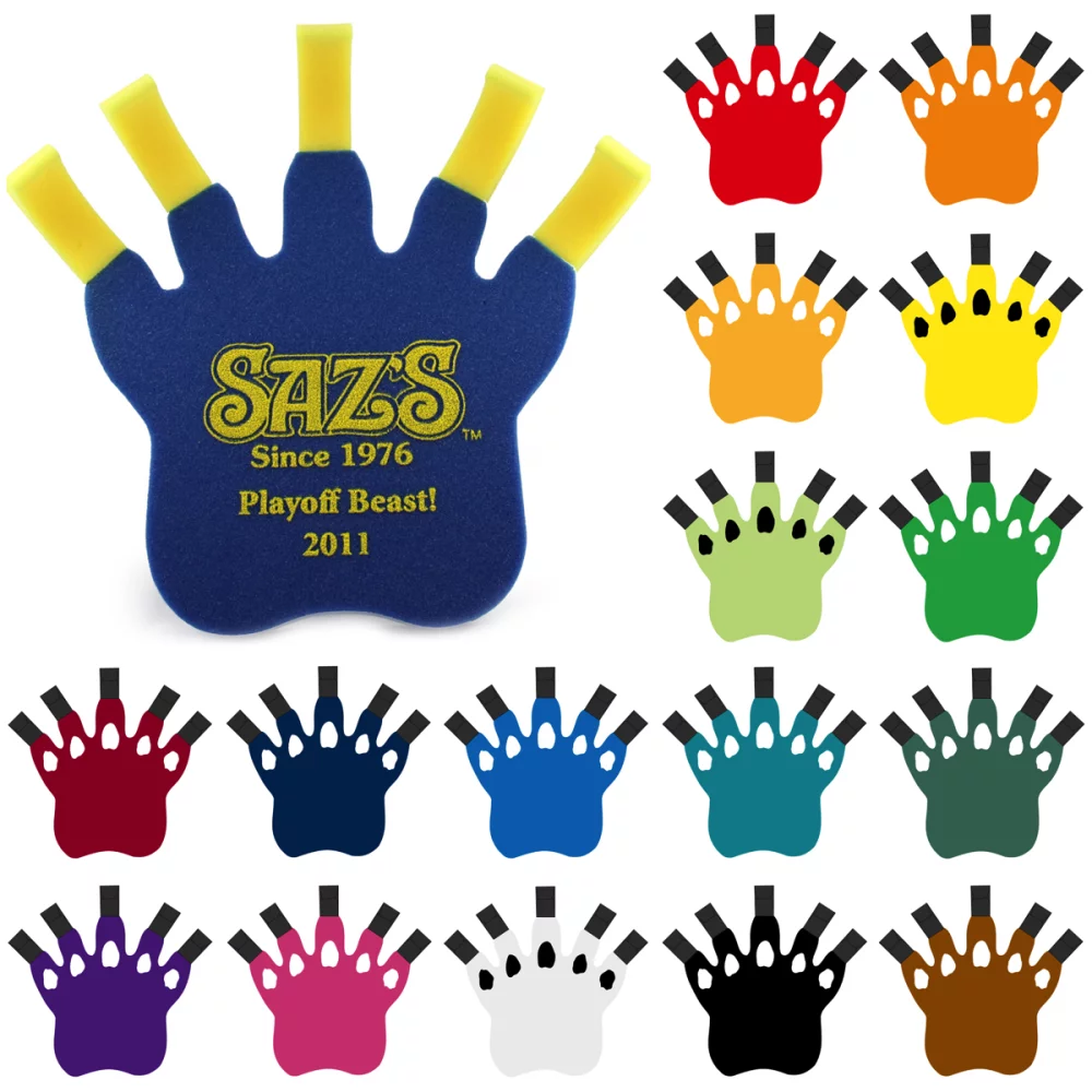 Foam Paw Cheering Mitt w/Claws