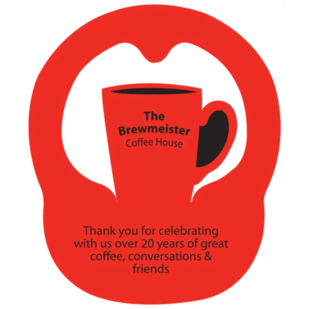 Visière pop-up tasse à café