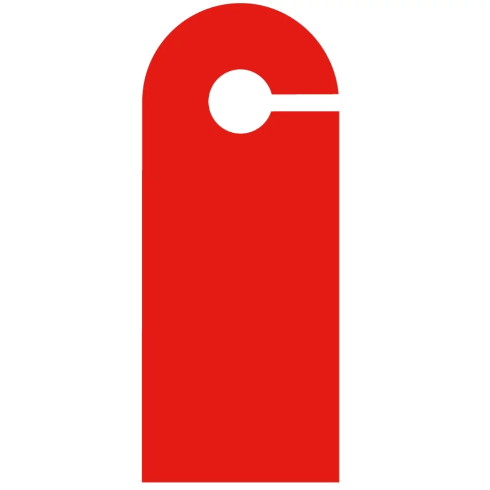 Pendentif de porte en mousse 1/4"