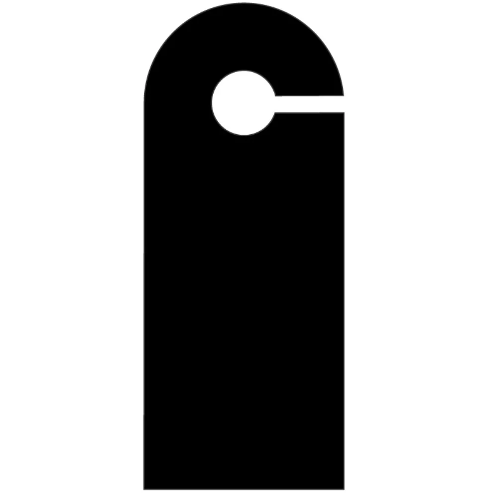 Foam Door Hanger 1/4"