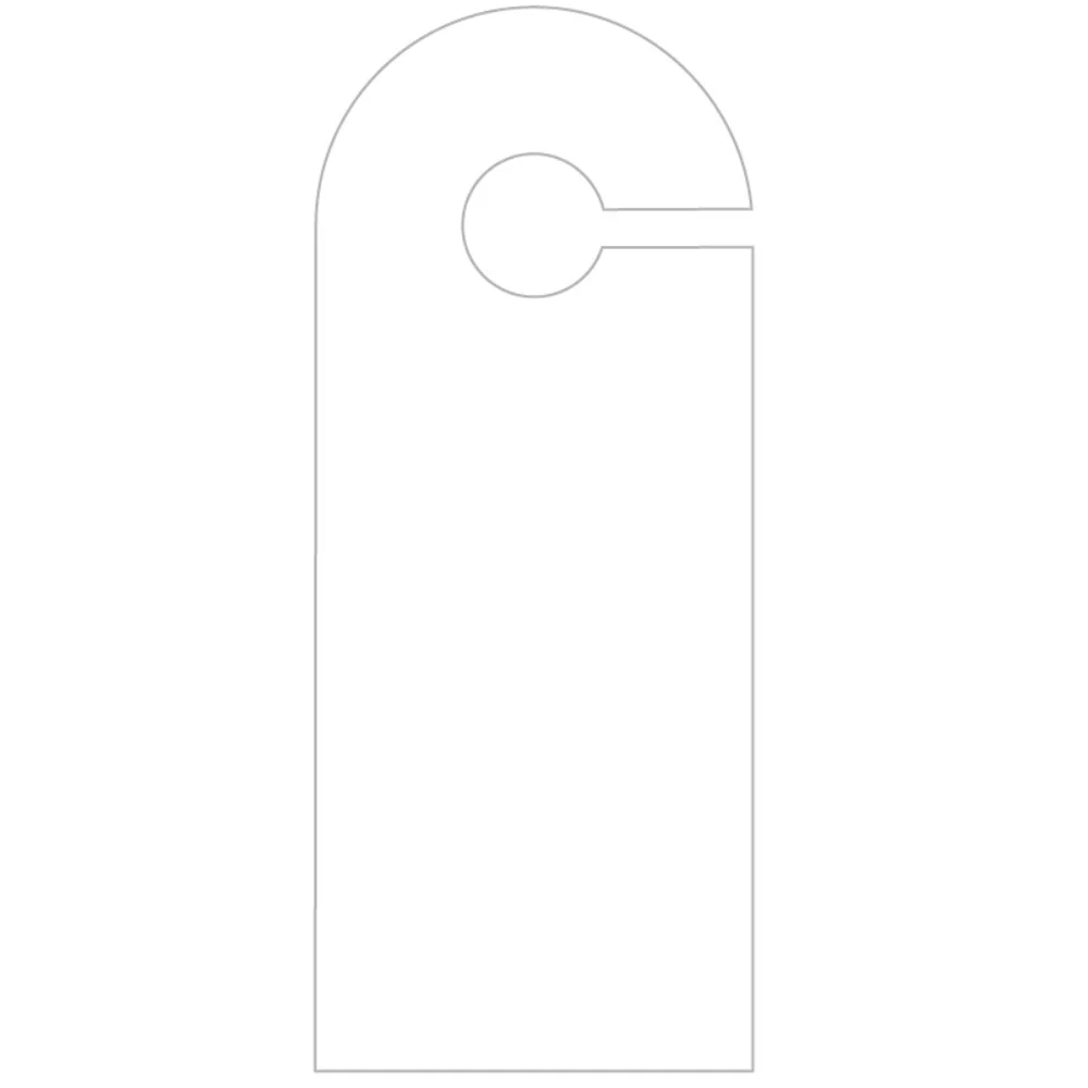 Foam Door Hanger 1/4"