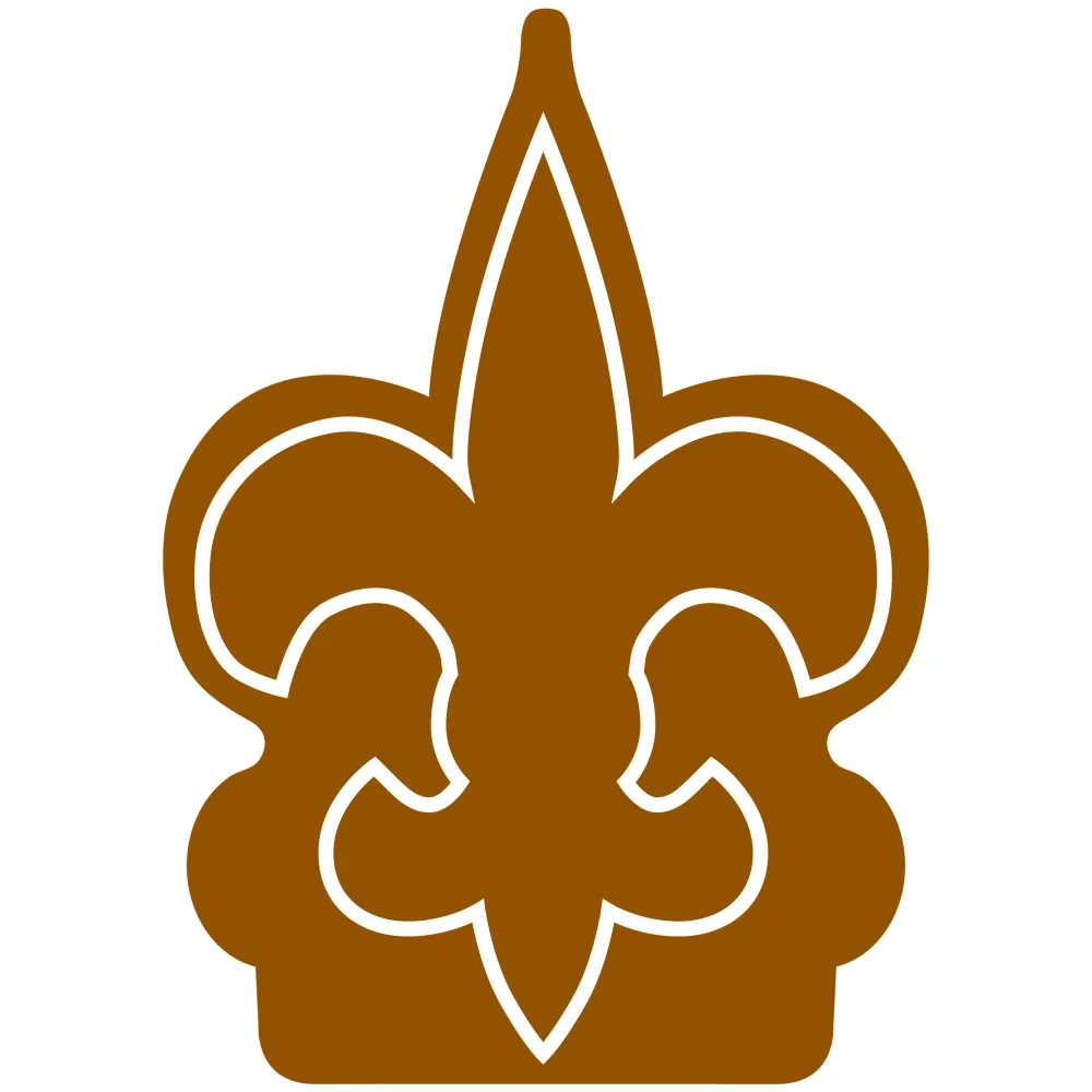 Mitt en mousse Fleur De Lys
