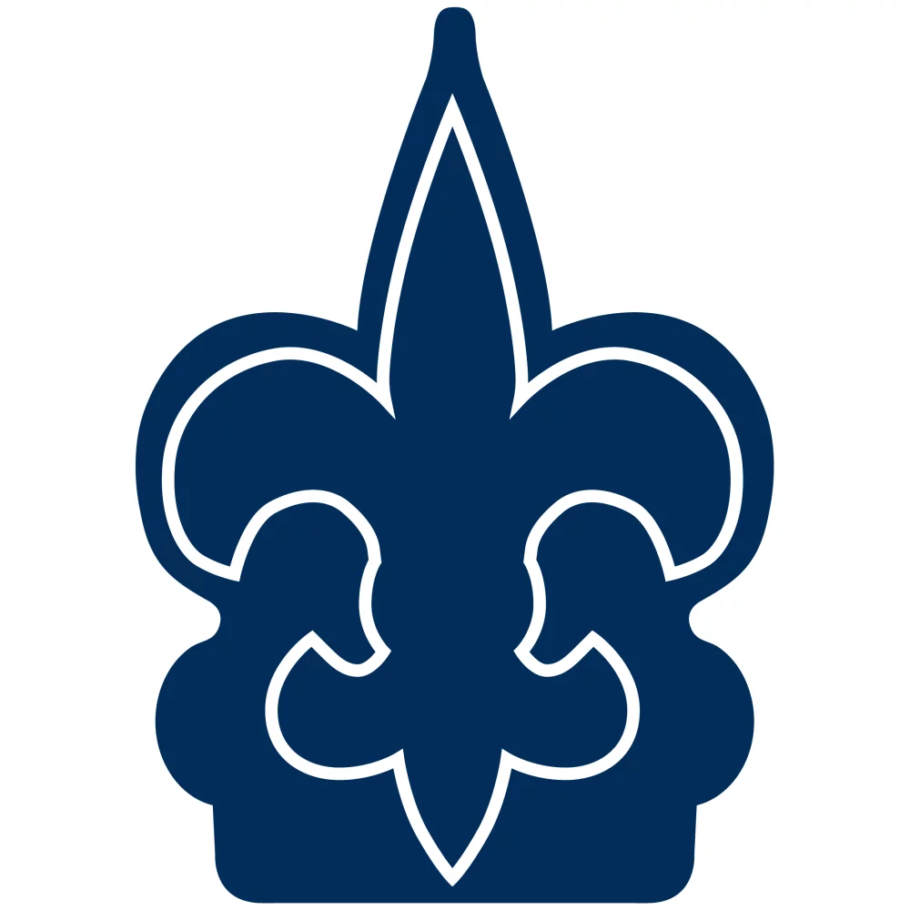 Mitt en mousse Fleur De Lys