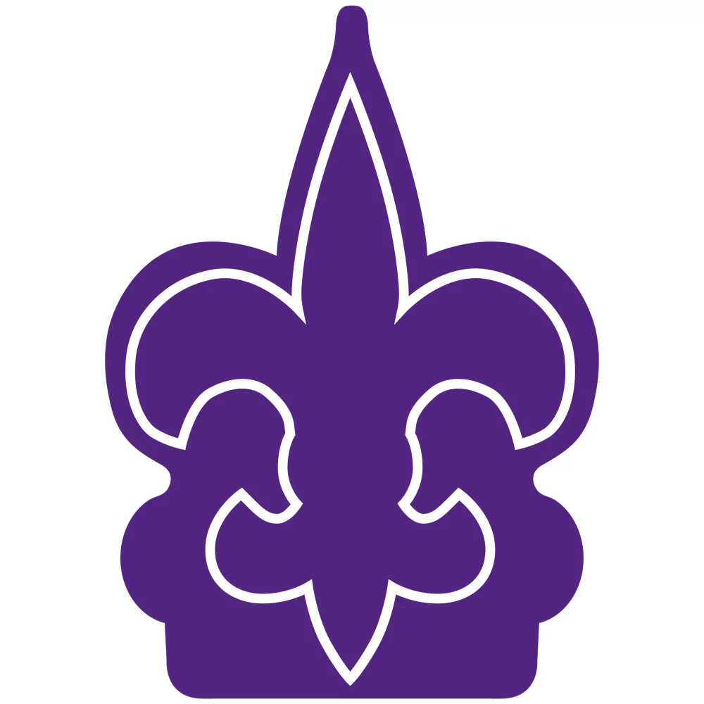 Mitt en mousse Fleur De Lys