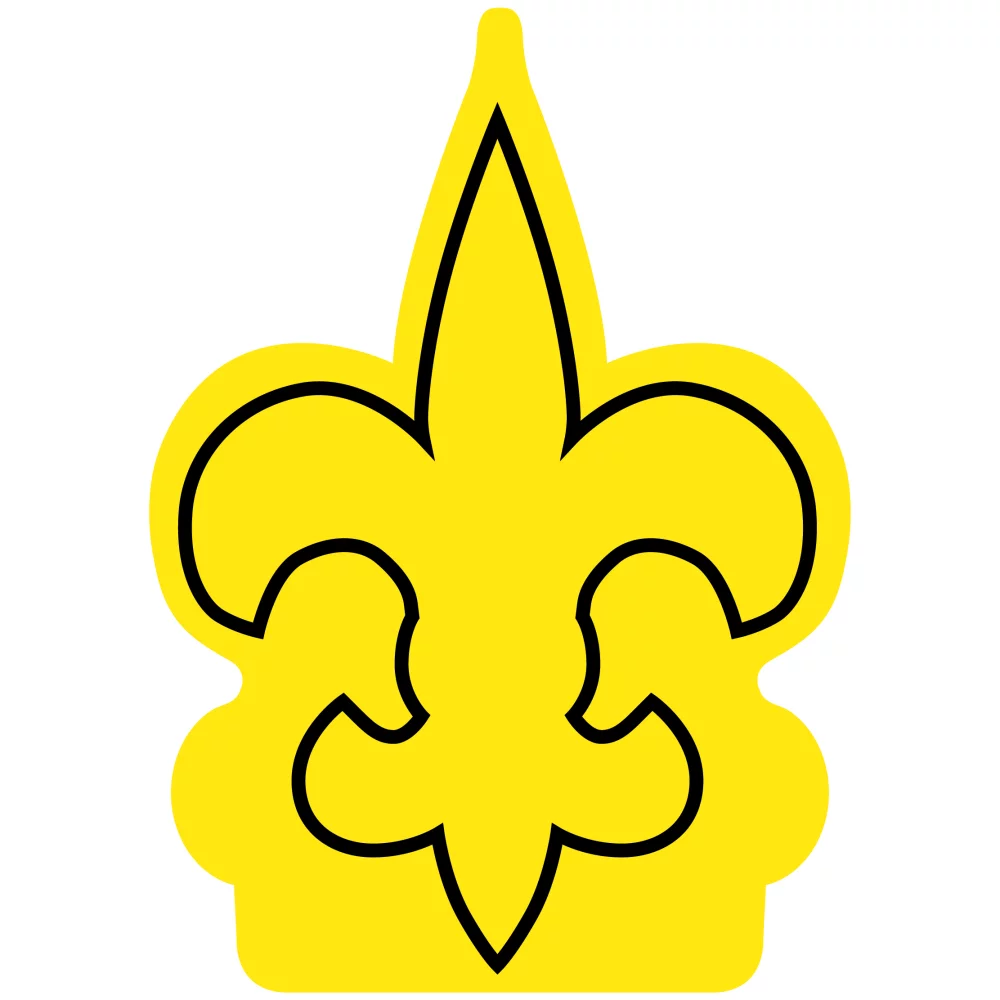 Mitt en mousse Fleur De Lys