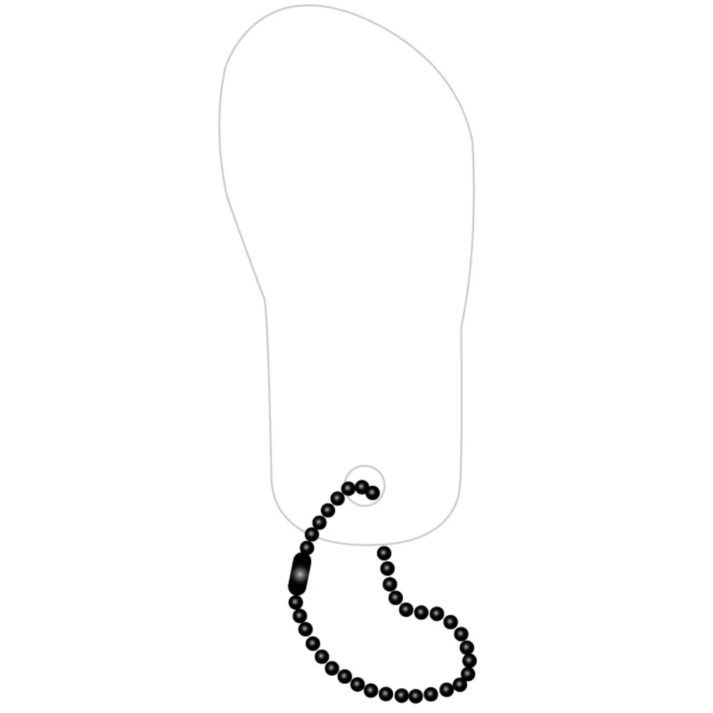 Porte-clés en mousse - Tongs