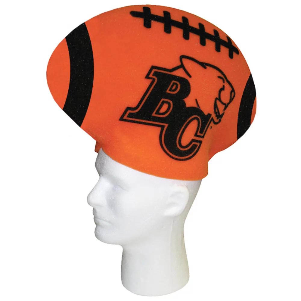 Chapeau de football en mousse