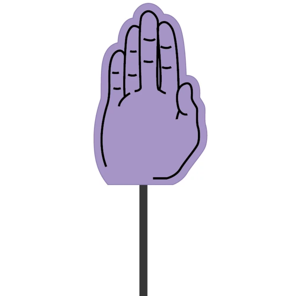 Embout d'antenne en mousse - Main