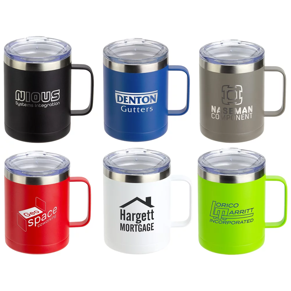 Tasse isolée en poudre de cuivre de 14 oz de Ceva
