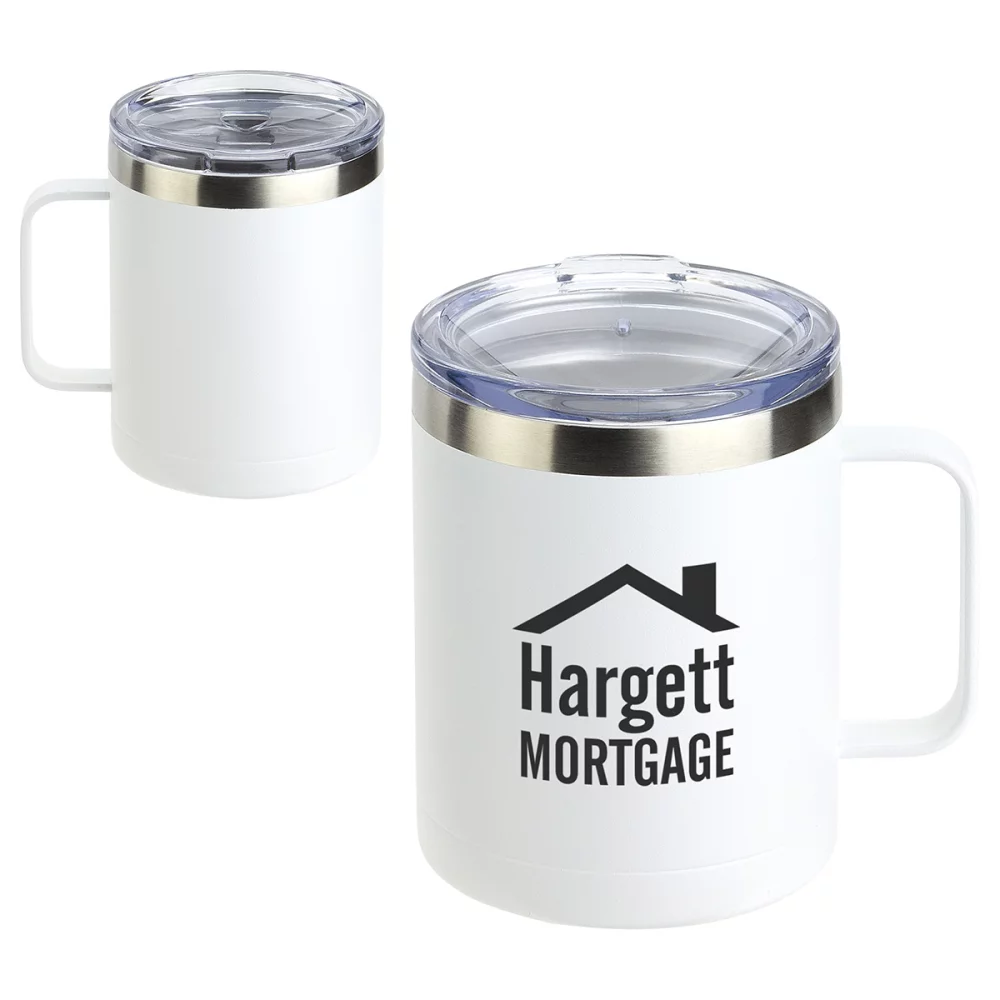 Ceva 14 oz Copper-Coated Powder-Coated Insulated Mug