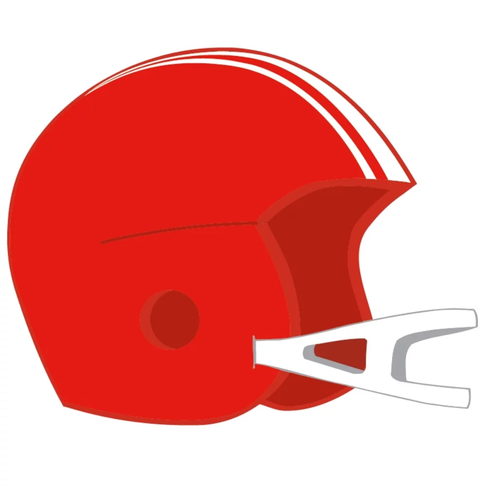 Casque de football en mousse