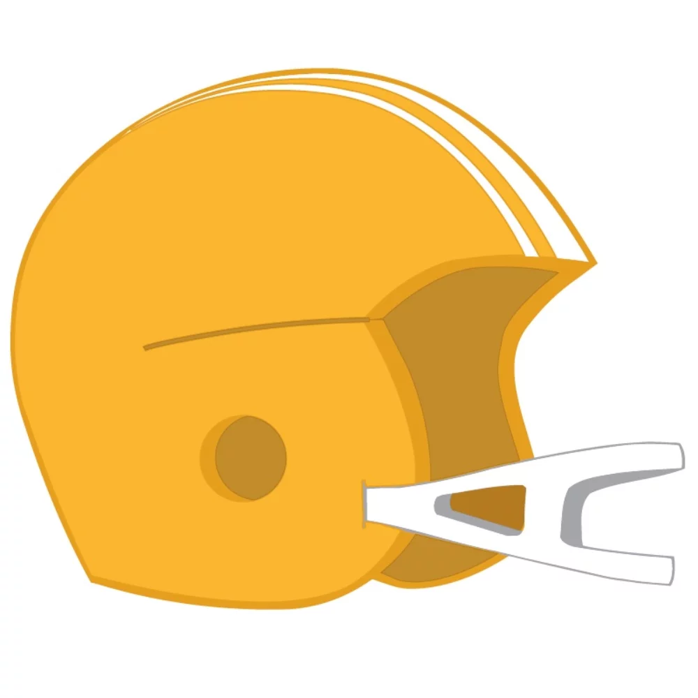 Casque de football en mousse