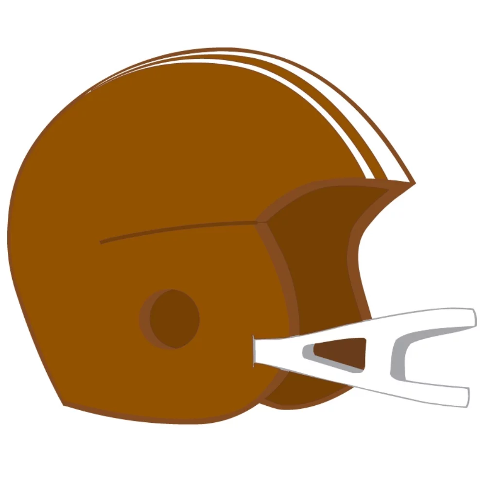 Casque de football en mousse